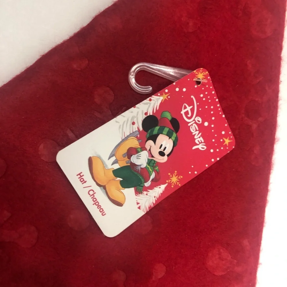 Mickey Santa hat  NWT
